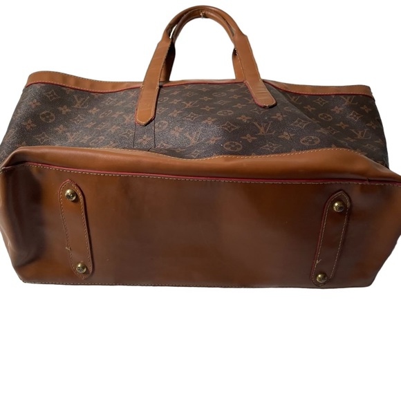 Louis Vuitton Sac Weekend Monogram tote bag Monogram canvas - Picture 4 of 9